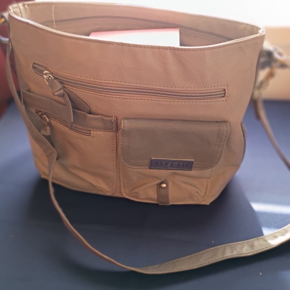 Rosetti Tan Crossbody Bag - Picture 4 of 8